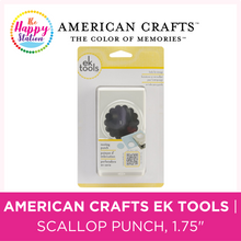 AMERICAN CRAFTS | EK Scallop Punch - 1.75"