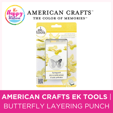 AMERICAN CRAFTS | EK Tools, Butterfly Layering Punch