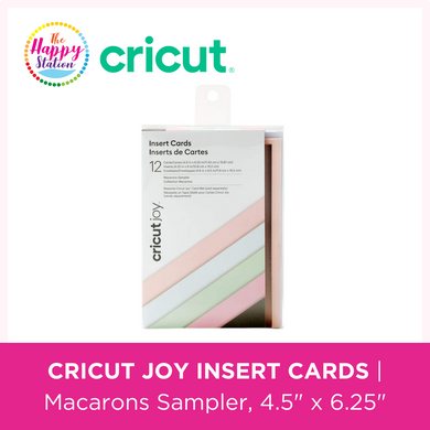 CRICUT | Joy Insert Cards Macarons Sampler, 4.5
