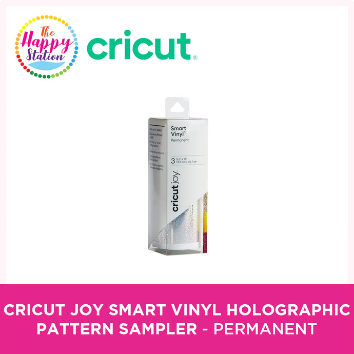 Cricut Joy™ Smart Vinyl™ Holographic Pattern Sampler – Permanent