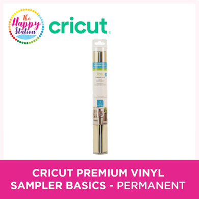 CRICUT | Premium Vinyl - Basics Sampler, Permanent