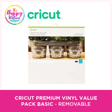 Cricut Premium Vinyl™ Value Pack , Basic - Removable (20 ct)