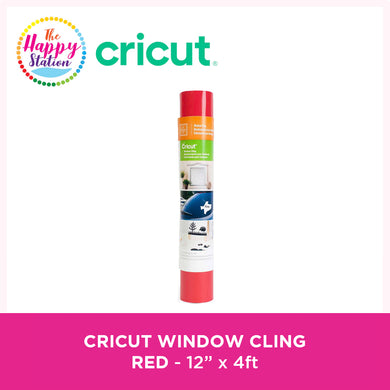 CRICUT | Window Cling - Red, 12