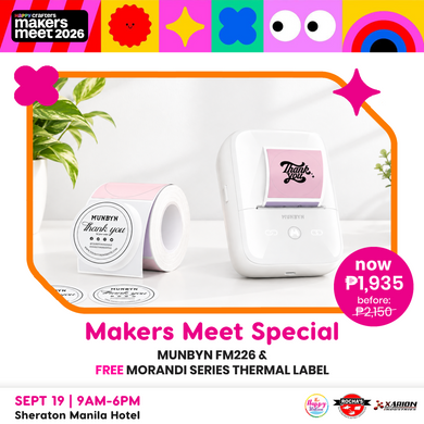 MAKERS' MEET SPECIAL | Munbyn FM226 & Free Morandi series thermal label