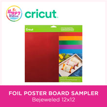 CRICUT | Foil Poster Board Sampler, 12" x 12"