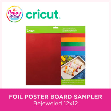 CRICUT | Foil Poster Board Sampler, 12