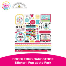 DOODLEBUG DESIGN | Cardstock Sticker -  This & That, Fun at the Park, 12"x12"