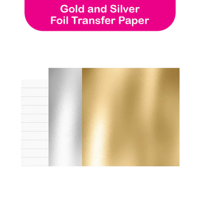 Gold and Silver Foil Transfer Paper