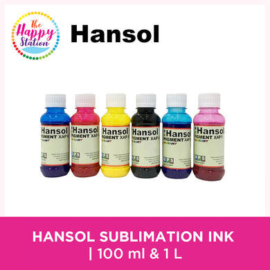 HANSOL | Sublimation Ink, 100ml & 1L