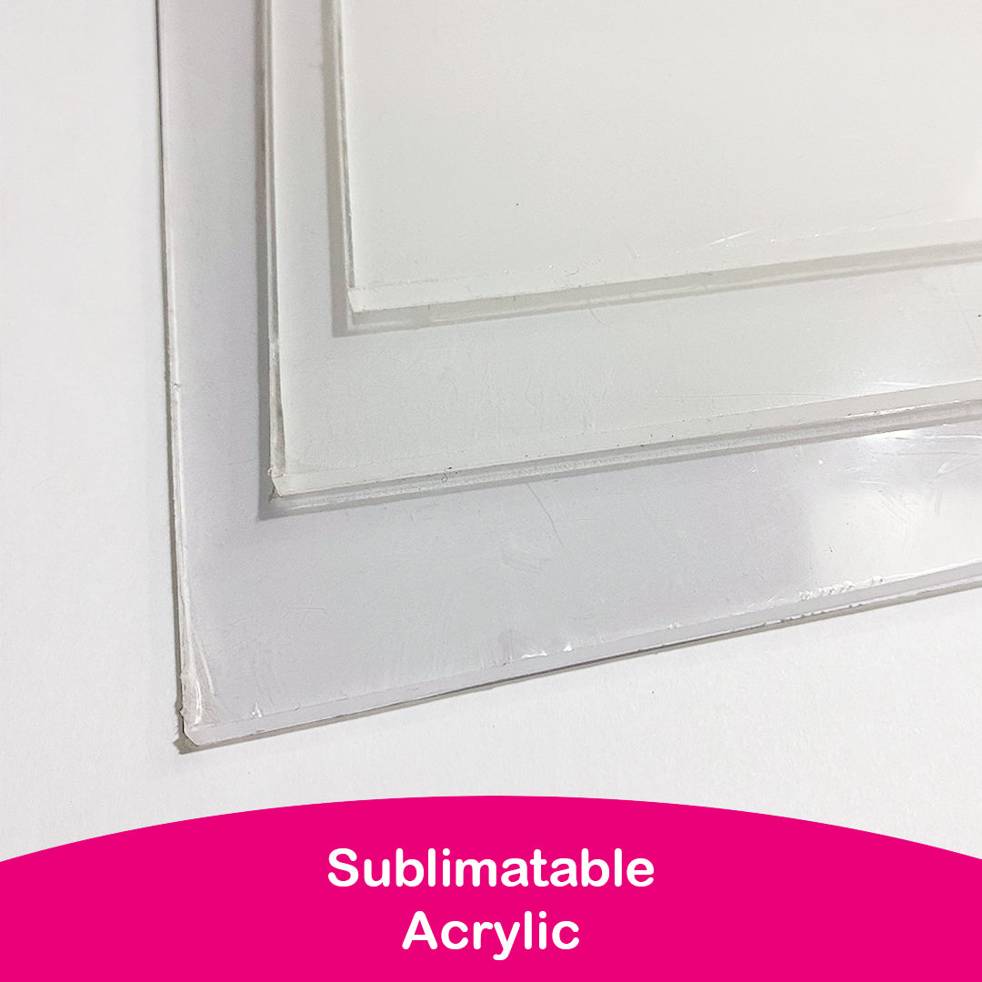 Sublimatable Acrylic Sheet, 12inx12in – The Happy Station