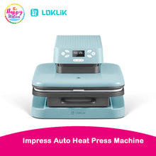 LOKLIK | Impress Auto Heat Press Machine, 38cm x 38cm