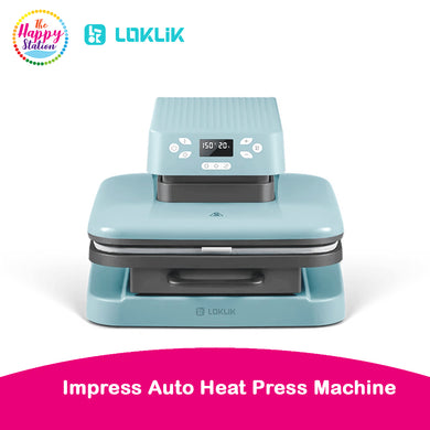 LOKLIK | Impress Auto Heat Press Machine, 38cm x 38cm