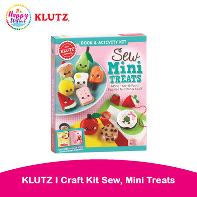 KLUTZ | Craft Kit Sew, Mini Treats