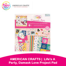 AMERICAN CRAFTS | Life's A Party, Damask Love Project Pad