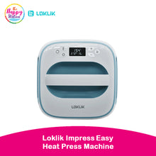 LOKLIK | Impress Easy Heat Press Machine, 25cm x 25cm