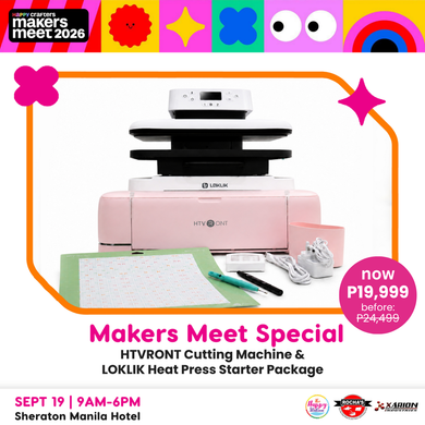 MAKERS' MEET SPECIAL | HTVRONT Cutting Machine & LOKLIK Heat Press Starter Package