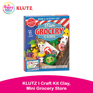 KLUTZ | Craft Kit Clay, Mini Grocery Store