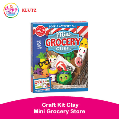 KLUTZ | Craft Kit Clay, Mini Grocery Store