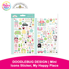 DOODLEBUG DESIGN | Mini Icons Sticker, My Happy Place