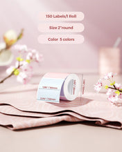 MUNBYN Morandi Series Thermal Label