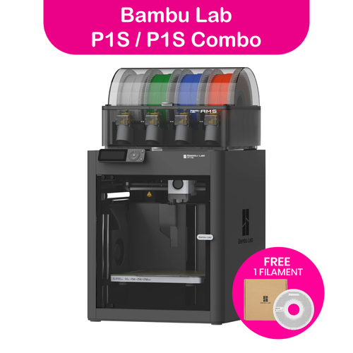 Bambu Lab P1S / P1S Combo with FREE 1 Spool Filament