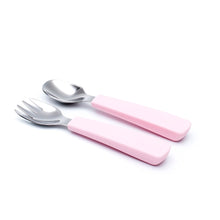 WE MIGHT BE TINY | Toddler Feedie Spoon and Fork Set