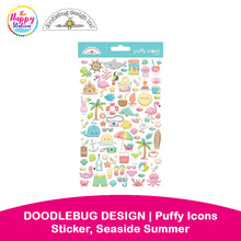 DOODLEBUG DESIGN | Puffy Icons Sticker, Seaside Summer