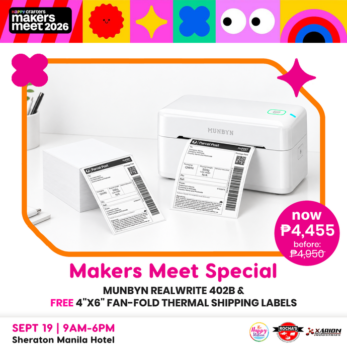 MAKERS' MEET SPECIAL | Munbyn Real Write 402B & Free 4