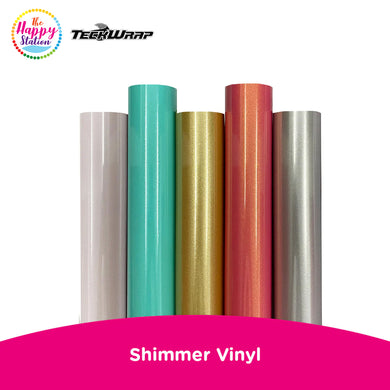 TECKWRAP | Shimmer Adhesive Vinyl Sticker, 12