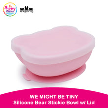 WE MIGHT BE TINY | Silicone Bear Stickie Bowl w/ Lid