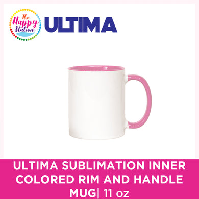 ULTIMA | Sublimation Colored Inner Rim and Handle Mug - 11oz