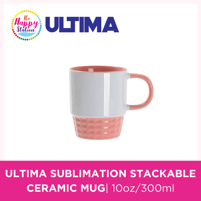 ULTIMA | Sublimation Stackable Inner & Handle Color Mug, 10oz/300ml