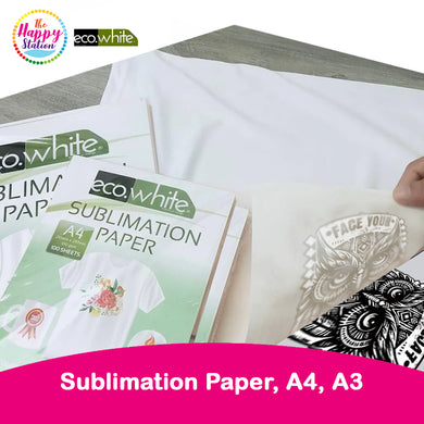 ECOWHITE | Sublimation Paper, A4, A3