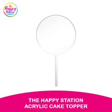 THE HAPPY STATION | Acrylic Cake Topper