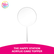 THE HAPPY STATION | Acrylic Cake Topper