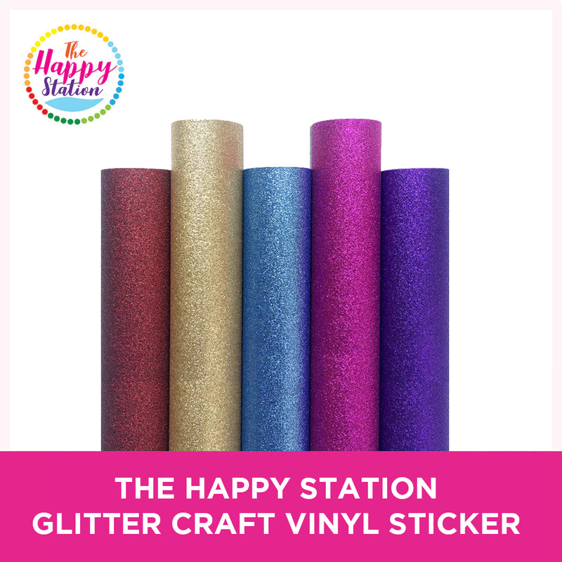 The Happy Station Matte Craft Vinyl Sticker, The Happy Station