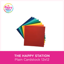 THE HAPPY STATION | Plain Cardstock, 12"x12"