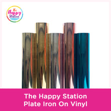 The Happy Station Plate Iron On Vinyl
