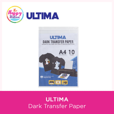 Ultima Dark Transfer Paper, 10 sheets