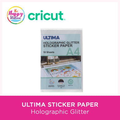 Ultima Sticker Paper, Holographic Glitter