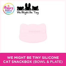 WE MIGHT BE TINY | Silicone Cat Snackbox (Bowl & Plate)