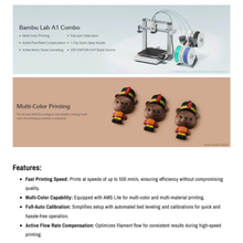 BambuLab A1 / A1 Combo with FREE 1 Spool Filament