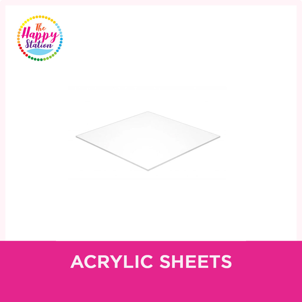 White Acrylic Sheets, 3mm The Happy Station Philippines