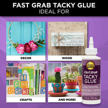 ALEENE'S | Fast Grab Tacky Glue, 4fl. oz.