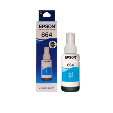 Epson 664 Ink  - Cyan, 70ml