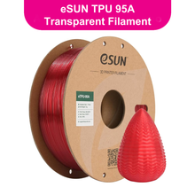 eSUN TPU 95A Transparent / Translucent 3D Printer Filament 1.75mm 1KG