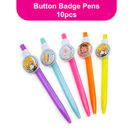 Button Badge Pens 10pk/pcs