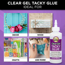 ALEENE'S | Clear Gel Tacky Glue, 4fl. oz.