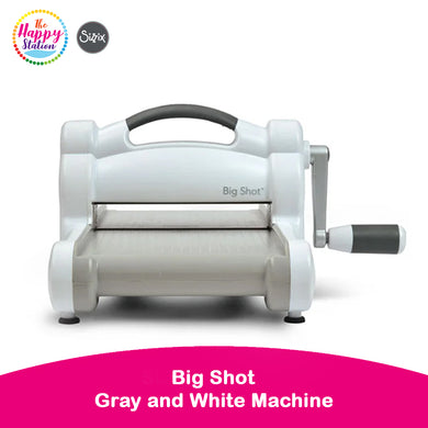 SIZZIX | Big Shot Machine Only (White & Gray) w/ Standard Platform