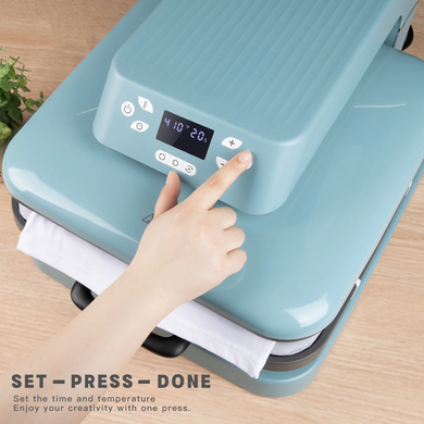 LOKLIK | Impress Auto Heat Press Machine, 38cm x 38cm